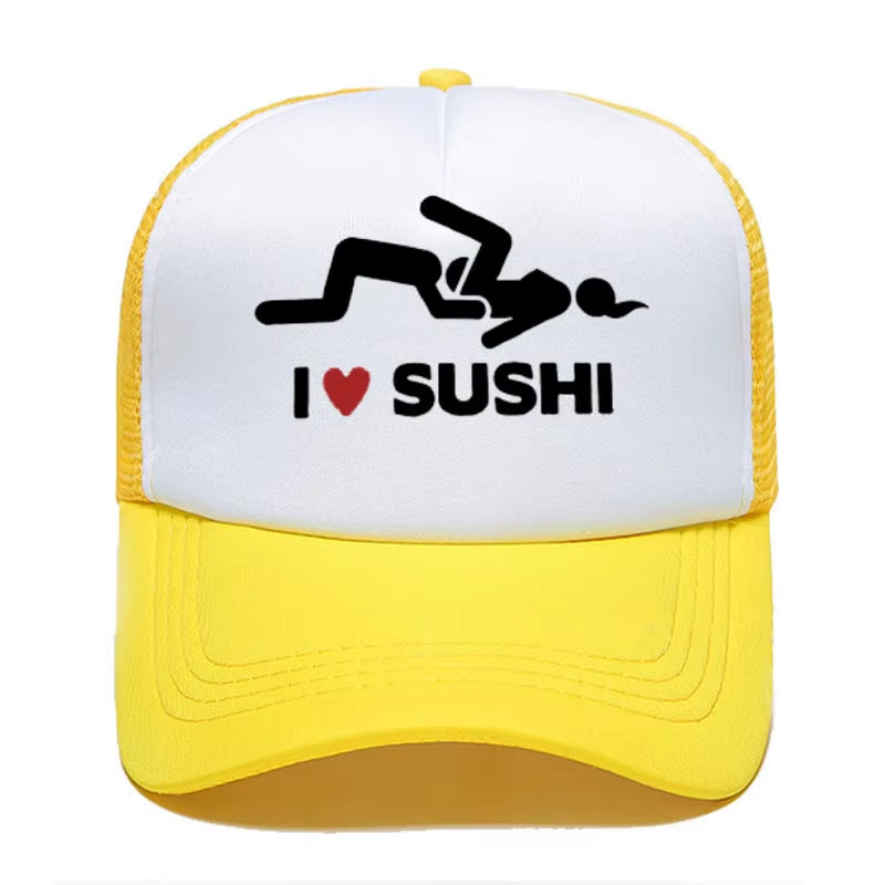 Funny Offensive Baseball Cap for Men Gag Gifts Sex College Humor Joke Rude Women Parent-Child Hats Mesh Visor Outdoor Sun Hat