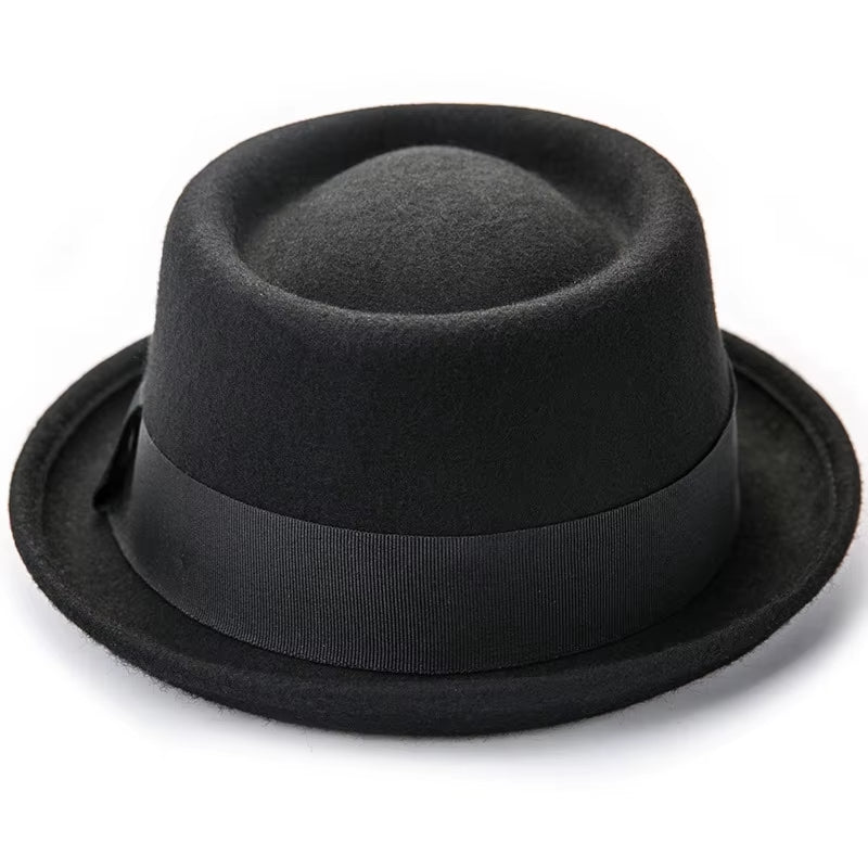 Wool Hat Fedora Hat for Men Fedora Hat for Women Adult Bowler Hats