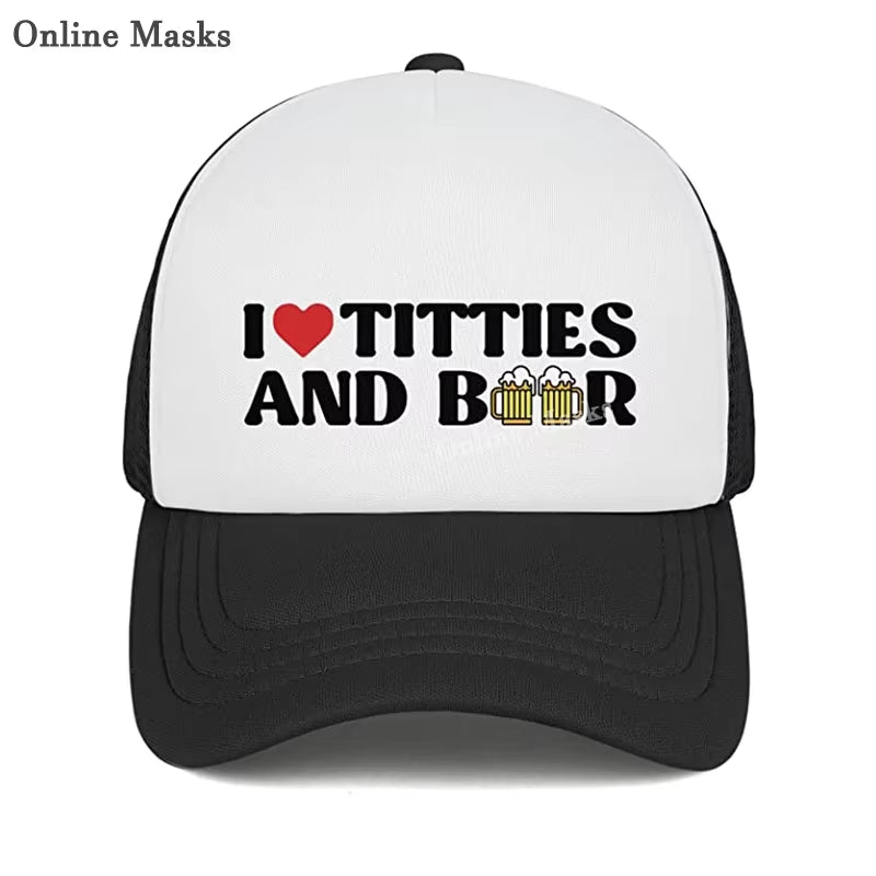 I Pee in Pools Funny Dare Gag Gift Joke - Adult Trucker Cap Hat